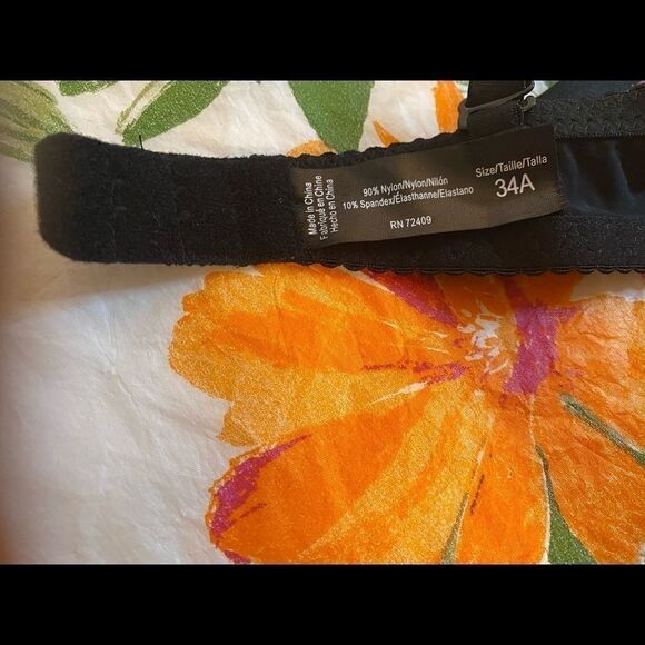 💥Hecho lace Embroidery Floral sexy Bras 34:A - Picture 11 of 12